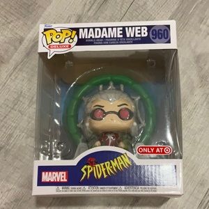 Spider-man Madame Web Funko Pop Deluxe